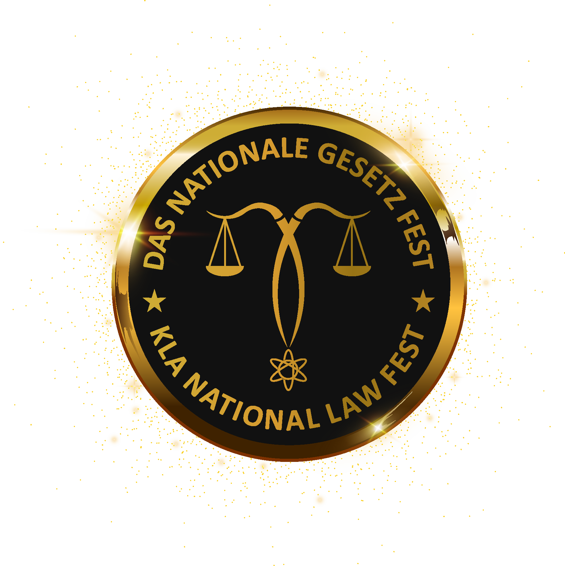 Das Nationale Gesetz Fest Law Fest Logo Vector Logo